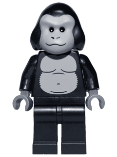 Gorilla Suit Guy, Series 3 (Minifigure Only without Stand and Accessories) - BrickLink - DagaBlocks