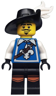 Musketeer, Series 4 (Minifigure Only without Stand and Accessories) - BrickLink - DagaBlocks