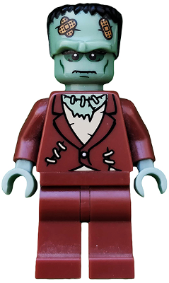 LEGO Minifigura The Monster, Series 4 (Minifigure Only without Stand and Accessories) {Frankenstein} - Collectible Minifigures — imagen BrickLink