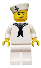 LEGO Minifigura Sailor, Series 4 (Minifigure Only without Stand and Accessories) - Collectible Minifigures — imagen BrickLink