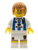 Soccer Player, Series 4 (Minifigure Only without Stand and Accessories) - BrickLink - DagaBlocks