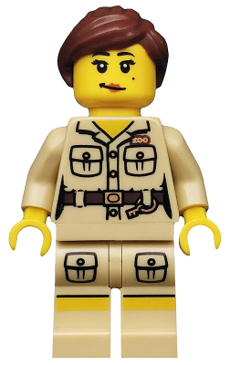 LEGO Minifigura Zookeeper, Series 5 (Minifigure Only without Stand and Accessories) - Collectible Minifigures — imagen BrickLink