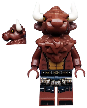 LEGO Minifigura Minotaur - Collectible Minifigures — imagen BrickLink