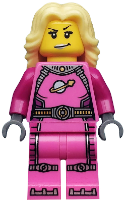 Intergalactic Girl, Series 6 (Minifigure Only without Stand and Accessories) - BrickLink - DagaBlocks