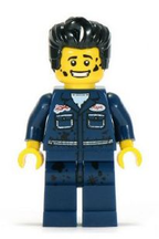 LEGO Minifigura Mechanic, Series 6 (Minifigure Only without Stand and Accessories) - Collectible Minifigures — imagen BrickLink