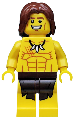 Jungle Boy, Series 7 (Minifigure Only without Stand and Accessories) - BrickLink - DagaBlocks