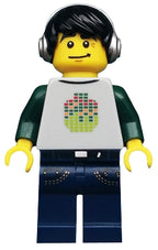DJ, Series 8 (Minifigure Only without Stand and Accessories) — imagen BrickLink