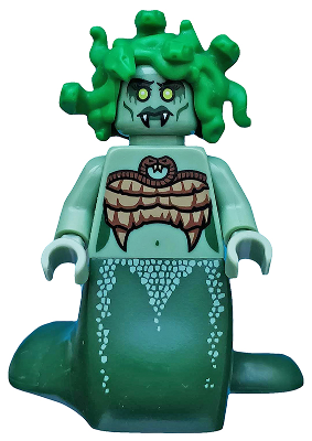 Medusa, Series 10 (Minifigure Only without Stand and Accessories) - BrickLink - DagaBlocks