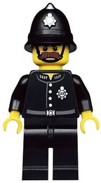 LEGO Minifigura Constable, Series 11 (Minifigure Only without Stand and Accessories) - Collectible Minifigures — imagen BrickLink