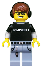 LEGO Minifigura Video Game Guy, Series 12 (Minifigure Only without Stand and Accessories) - Collectible Minifigures — imagen BrickLink