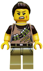 LEGO Minifigura Dino Tracker, Series 12 (Minifigure Only without Stand and Accessories) - Collectible Minifigures — imagen BrickLink