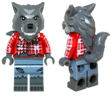 LEGO Minifigura Wolf Guy - Collectible Minifigures — imagen BrickLink