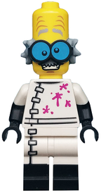 LEGO Minifigura Monster Scientist, Series 14 (Minifigure Only without Stand and Accessories) - Collectible Minifigures — imagen BrickLink
