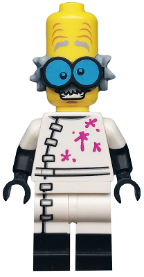 LEGO Minifigura Monster Scientist, Series 14 (Minifigure Only without Stand and Accessories) - Collectible Minifigures — imagen BrickLink