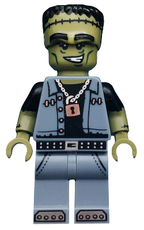 LEGO Minifigura Monster Rocker, Series 14 (Minifigure Only without Stand and Accessories) - Collectible Minifigures — imagen BrickLink