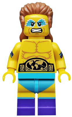 Wrestling Champion, Series 15 (Minifigure Only without Stand and Accessories) - BrickLink - DagaBlocks