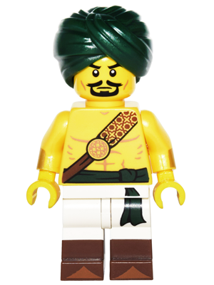 LEGO Minifigura Desert Warrior, Series 16 (Minifigure Only without Stand and Accessories) - Collectible Minifigures — imagen BrickLink