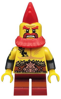 LEGO Minifigura Battle Dwarf, Series 17 (Minifigure Only without Stand and Accessories) - Collectible Minifigures — imagen BrickLink
