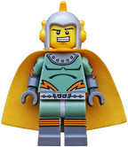 Retro Space Hero, Series 17 (Minifigure Only without Stand and Accessories) - BrickLink - DagaBlocks