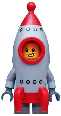 LEGO Minifigura Rocket Boy, Series 17 (Minifigure Only without Stand and Accessories) - Collectible Minifigures — imagen BrickLink