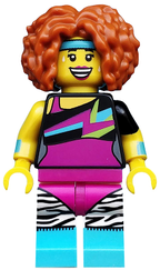 LEGO Minifigura Dance Instructor, Series 17 (Minifigure Only without Stand and Accessories) - Collectible Minifigures — imagen BrickLink