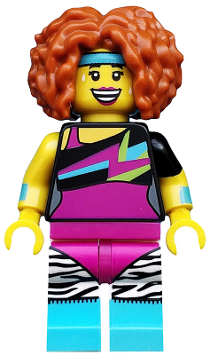 LEGO Minifigura Dance Instructor, Series 17 (Minifigure Only without Stand and Accessories) - Collectible Minifigures — imagen BrickLink