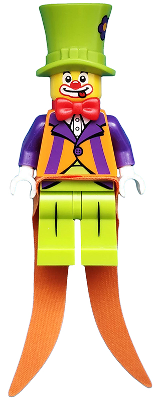 LEGO Minifigura Party Clown, Series 18 (Minifigure Only without Stand and Accessories) - Collectible Minifigures — imagen BrickLink