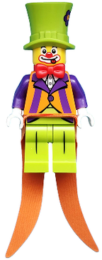 LEGO Minifigura Party Clown, Series 18 (Minifigure Only without Stand and Accessories) - Collectible Minifigures — imagen BrickLink