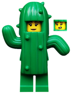 LEGO Minifigura Cactus Girl, Series 18 (Minifigure Only without Stand and Accessories) - Collectible Minifigures — imagen BrickLink