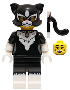 LEGO Minifigura Cat Costume Girl, Series 18 (Minifigure Only without Stand and Accessories) - Collectible Minifigures — imagen BrickLink