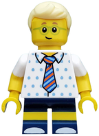 LEGO Minifigura Birthday Party Boy, Series 18 (Minifigure Only without Stand and Accessories) - Collectible Minifigures — imagen BrickLink