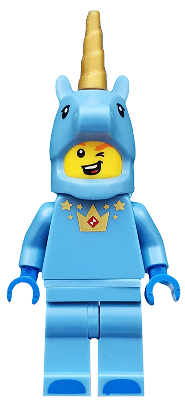LEGO Minifigura Unicorn Guy, Series 18 (Minifigure Only without Stand and Accessories) - Collectible Minifigures — imagen BrickLink