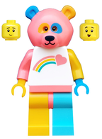 LEGO Minifigura Bear Costume Guy, Series 19 (Minifigure Only without Stand and Accessories) - Collectible Minifigures — imagen BrickLink