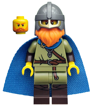 LEGO Minifigura Viking, Series 20 (Minifigure Only without Stand and Accessories) - Collectible Minifigures — imagen BrickLink