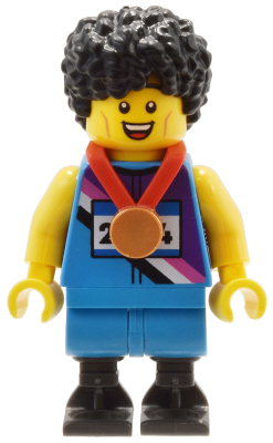 LEGO Minifigura Sprinter, Series 25 (Minifigure Only without Stand and Accessories) - Collectible Minifigures — imagen BrickLink