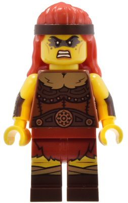LEGO Minifigura Fierce Barbarian - Collectible Minifigures — imagen BrickLink