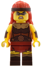 LEGO Minifigura Fierce Barbarian - Collectible Minifigures — imagen BrickLink
