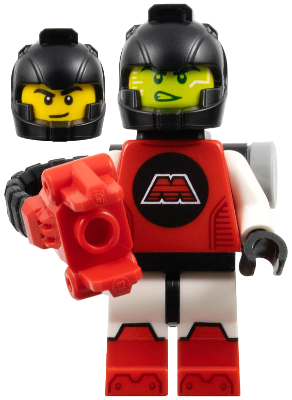 LEGO Minifigura M-Tron Powerlifter, Series 26 (Minifigure Only without Stand and Accessories) - Collectible Minifigures — imagen BrickLink
