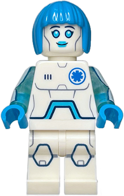 LEGO Minifigura Nurse Android, Series 26 (Minifigure Only without Stand and Accessories) - Collectible Minifigures — imagen BrickLink