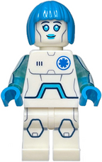 LEGO Minifigura Nurse Android, Series 26 (Minifigure Only without Stand and Accessories) - Collectible Minifigures — imagen BrickLink