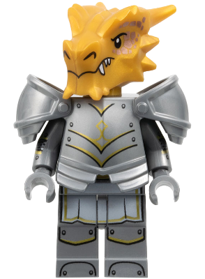 Dragonborn Paladin, Dungeons &amp; Dragons (Minifigure Only without Stand and Accessories) - BrickLink - DagaBlocks