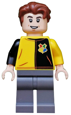 LEGO Minifigura Cedric Diggory, Harry Potter, Series 1 (Minifigure Only without Stand and Accessories) - Collectible Minifigures — imagen BrickLink