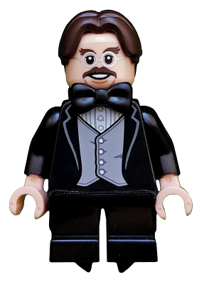 LEGO Minifigura Professor Filius Flitwick, Harry Potter, Series 1 (Minifigure Only without Stand and Accessories) - Collectible Minifigures — imagen BrickLink