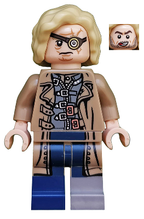 LEGO Minifigura Mad-Eye Moody (Barty Crouch Jr. Transformation), Harry Potter, Series 1 (Minifigure Only without Stand and Accessories) - Collectible Minifigures — imagen BrickLink