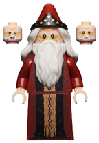 LEGO Minifigura Headmaster Albus Dumbledore, Harry Potter, Series 2 (Minifigure Only without Stand and Accessories) - Collectible Minifigures — imagen BrickLink