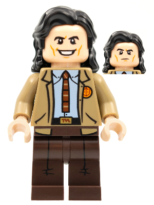 Loki, Marvel Studios, Series 1 (Minifigure Only without Stand and Accessories) - BrickLink - DagaBlocks