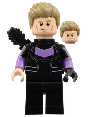 LEGO Minifigura Hawkeye, Marvel Studios, Series 2 - Collectible Minifigures — imagen BrickLink