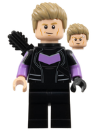 LEGO Minifigura Hawkeye, Marvel Studios, Series 2 - Collectible Minifigures — imagen BrickLink