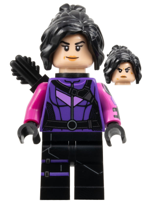 LEGO Minifigura Kate Bishop, Marvel Studios, Series 2 (Minifigure Only without Stand and Accessories) - Collectible Minifigures — imagen BrickLink
