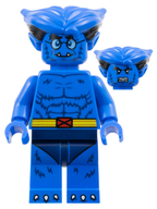 LEGO Minifigura Beast, Marvel Studios, Series 2 (Minifigure Only without Stand and Accessories) - Collectible Minifigures — imagen BrickLink